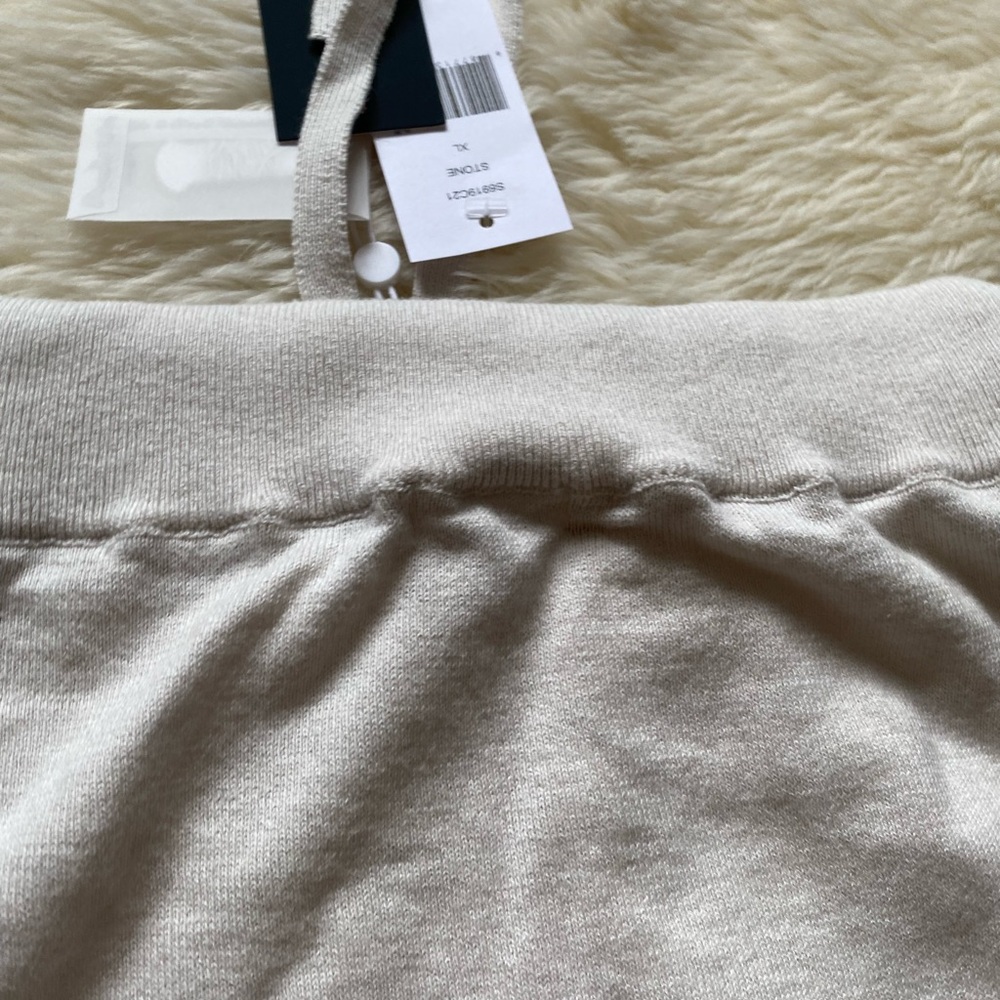 🌹 Minnie Rose Cotton & Cashmere Funnel neck Sweater XL Stone… - Picture 10 of 17